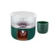 thumbnail image 3 of Dispensador de bebidas giratorio con grifo para refrigerador, contenedor para jugo de limonada helada Verde, 3 of 9