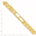 thumbnail image 4 of Primal Gold 14 Karat Yellow Gold 12.0mm Nugget ID Bracelet, 4 of 6