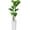 B, variant on Senfot 137cm Single Artificial Monstera Deliciosa Plant Realistic Split Leaf Tropical Faux Greenery Plant with Tall White Pot Stylish Indoor Outdoor Floor Decor