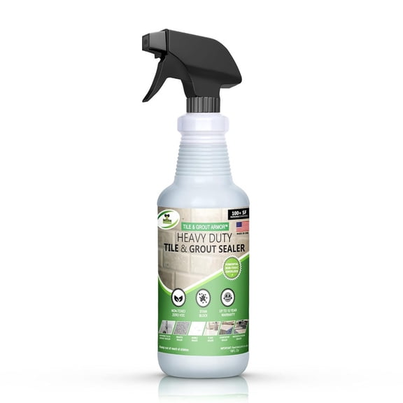 Seal It Green Grout, Granite, Stone, And Tile Sealer - Eco Friendly Deep Penetrating Protectant-No More Mold, Mildew Or Food Stains.