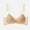 Beige, variant on Mesh Bras for Women with Spaghetti Adjustable Straps No Underwire Seamless Soft Everyday Thin Bralettes Beige XL