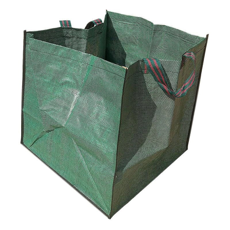 Sacs à Déchets De Jardin 270L - 3 Pièces, Forme Carrée, Poignées, Imperméables Et Résistants Aux UV, Pour Feuilles Et Débris