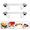 thumbnail image 2 of 2Pcs Toast Rack Stainless Steel Grilling Toast Rack Toaster Accessories Toaster Warming Rack for Replace, 2 of 3