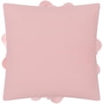 thumbnail image 3 of JWH 3D Soft Touch Flower Decorative Pillow Case Removable Cover for Living Room Bedroom Decor 18x18inch Pink, 3 of 9