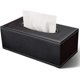 thumbnail image 1 of ZAGRENAO Funda rectangular para caja de pañuelos de piel sintética para Kleenex, servilleta, funda de caja de pañuelos rectangular, soporte de pañuelos para baño, coche, hogar, decoración, MX925-0140, 1 of 6