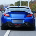 thumbnail image 3 of Ikon Motorsports High Kick Duckbill Rear Trunk Lid Spoiler Wing Lip Compatible With 2022-2025 Subaru BRZ & Toyota GR86 ABS Plastic TRD Style Matte Black, 3 of 8