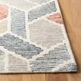 thumbnail image 3 of SAFAVIEH Precious Cornelius Abstract Geometric Area Rug, Blue/Rust, 4' x 6', 3 of 9