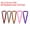 Black/Colorful/Black/Purple/Pink, variant on Uxcell Award Neck Ribbons, Polyester Medal Lanyards with Snap Clip Blank Award Ribbon for Competitions Achievement Party Pink