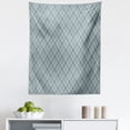 thumbnail image 1 of Grey Plaid Tapestry, Traditional Scottish Shapes of Geometry Soft Colored Pattern of Artwork, Fabric Wall Hanging Decor for Bedroom Living Room Dorm, 5 Sizes, Ceil Blue and Pearl, by Ambesonne, 1 of 1