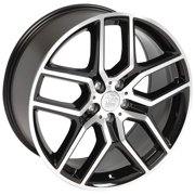 Single(1) OE Wheels FR73 20x9 Gloss Black Machined Rim 5x114.3 44ET