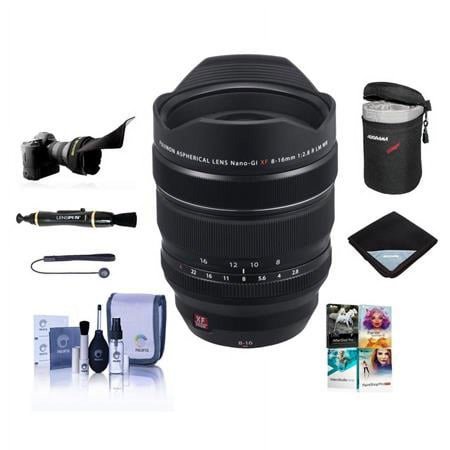 UPC: 0192223072350 | XF 8-16mm f/2.8 R LM WR Lens  Bundle with Lens Case  Lens Wrap  Flex Lens Shade  Cleaning Kit  Lens Cap Tether  Lens Cleaner  PC Software Kit