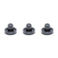 thumbnail image 2 of Justharion Scrapbooking Stamp Handheld Reusable Replacement Round Professional Solid Color Crafts Making Stamping Tool Accessories Black 3Set, 2 of 6