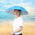 thumbnail image 3 of Sombrero de cabeza Sombrero de paraguas al aire libre plegable mujeres hombres pesca caminata caminata golf gorro de sol JShteea  El nuevo, 3 of 7