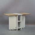 thumbnail image 3 of LDF020 - Table à Manger Pliante Gain de Place avec Étagère de Rangement, 3 of 6