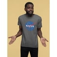 thumbnail image 3 of Old Glory Mens NASA Distressed Logo Short Sleeve Graphic T Shirt, 3 of 6