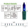 thumbnail image 4 of Luz de Cadena LJLNION 150 Mini Bombillas Azules Incandescentes 10m 120V, 4 of 7