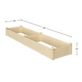 thumbnail image 4 of Home-Complete Raised Garden Bed - 8ftx2ft Wood Planter Box with Open Bottom, 4 of 9