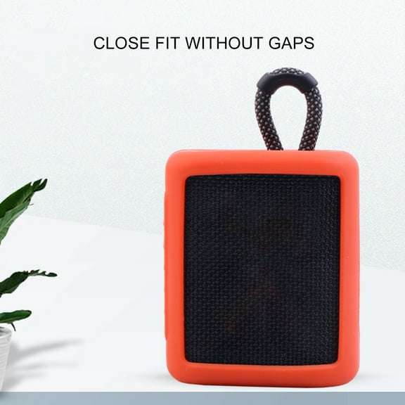 Joernso Dust-proof Anti-fall Speaker Case Silicone Waterproof Speaker Cover for JBL Go3
