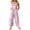 Light pink, variant on Fgvctg Valentine's Day Women's Jumpsuit Wide Leg Pant Holiday Love Heart Print Overalls Sleeveless Romper Date Night Spaghetti Straps Jumpsuits Loose Bib Overalls Sprimg Clothes With Pockets Red 3XL