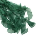 Efavormart Hunter Emerald Green Chiffon Curly Chair Sash - Walmart.com