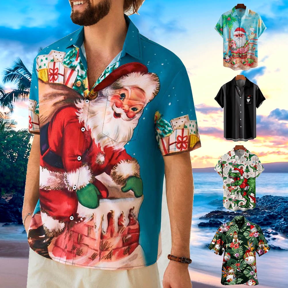 aptro men's hawaiian shirt