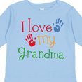 thumbnail image 4 of Inktastic I Love My Grandma Boys or Girls Long Sleeve Toddler T-Shirt, 4 of 5