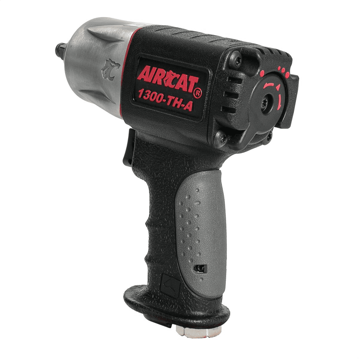 AIRCAT Pneumatic Tools 1300-TH-A: 3/8-Inch Composite Impact Wrench 600 ft-lbs