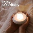 thumbnail image 4 of Bearachild Luz nocturna LED para dormitorio, habitación de bebé, mesita de noche, Control táctil, ambiente, luz nocturna regulable, lámpara bonita, Iluminación y accesorios Rosa Bearachild HA061046-01B, 4 of 6