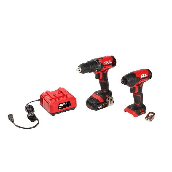SKIL PWRCORE Kit perceuse-visseuse et visseuse à percussion 20 V