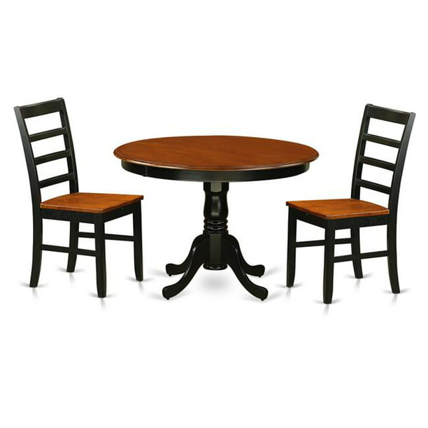 One Round Small Table 2 Chairs With, Small Dark Wood Dining Table And 2 Chairs