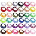 thumbnail image 1 of Gift Wrap Ribbon Wedding Decorations Clothes Making Supply DIY Craft Accessories Light-weight Polyester Ribbons for Ornaments Violet 21, 1 of 6