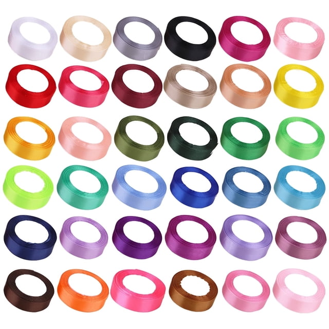 Gift Wrap Ribbon Wedding Decorations Clothes Making Supply DIY Craft Accessories Light-weight Polyester Ribbons for Ornaments Violet 21