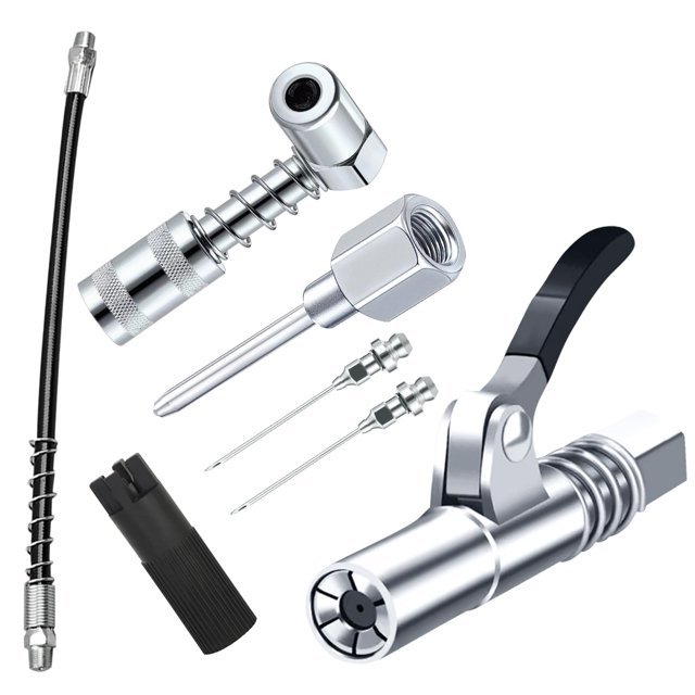 Kit de accesorios para pistolas engrasadoras GATTELIC con dispensador de agujas