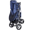thumbnail image 2 of ZENY 4 Wheel Foldable Dog Pet Stroller - Navy Blue, 2 of 8