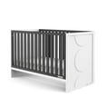 thumbnail image 1 of Child Craft Orbit 3-in-1 Euro Crib, Ebony/Matte White, 1 of 9