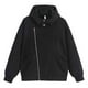 thumbnail image 1 of Sudadera con capucha unisex para hombre y mujer, de color liso, informal, con cremallera, botón, bolsillo, sudadera de manga larga con capucha, blusa de poliéster para hombre, 1 of 3