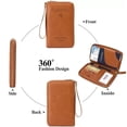 thumbnail image 5 of Passport Clip,Flight Ticket Storage Document Bag,Wallet With Zipper,RFID Passport Clip,Anti-theft Passport Clip,Essential Travel Anti-theft Wallet Storage Box., 5 of 7