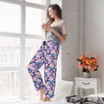 thumbnail image 5 of Rateoe graffiti style Skull flower Pattern Women’s Ultra-Soft Comfy Pajama Lounge Pants Sleepwear,Comfortable Lounge Wear,lightweight Pajamas, Casual Home Wear-XX-Large, 5 of 6