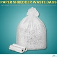 thumbnail image 2 of Shredder Bags 15.8 Gallon, Paper Shredder Waste bags 15.8 Gal., 50/Box, 2 of 5