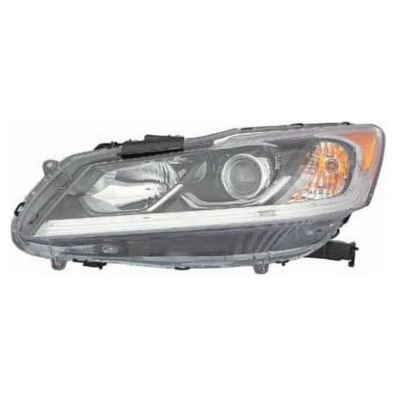 Replacement Depo 317-1176L-AC2 Driver Side Headlight For 16-17 Honda Accord