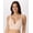 Sandshell, variant on M Plunge Push-Up Bra, Seamless Convertible Longline Bralette (Plus Size Available) Evening Blush Women's