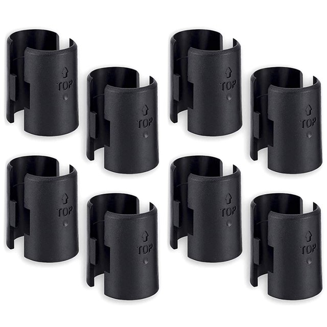 Wire Shelf Clips 1 Inch-Wire Shelving Shelf Lock Clips Wire Shelving Shelf Lock Clips for Wire Shelving System 100 Pack
