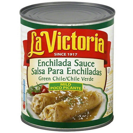 La Victoria Mild Green Chile Enchilada Sauce, 28 oz (Pack of