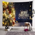 thumbnail image 2 of Tapestry Merry Christmas Wall, fibra de microtela, 150 x 150 cm, 2 of 2