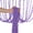 Light purple, variant on SDFGTstore Customizable Fringes Door Curtains For Event Staging Salon Backgrounds Polyester Fabric Beaded Tassels Drapery Divider