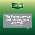 thumbnail image 4 of Depend Disposable Underwear Male Pull On with Tear Away Seams, 4 of 8