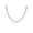 Gold, variant on 925 Sterling Silver 6MM Cubic Zirconia Choker Tennis Necklace