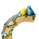 thumbnail image 2 of Figura de pájaro Solar, luz impermeable, adorno de flores de pájaro para decoración de jardín, 2 of 8
