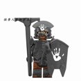 thumbnail image 2 of 8 Figuras Medievales Serie Guerrero – Muñecos de Bloques de Construcción DIY para Niños y Niñas, Juguete de Colección ABS, 2 of 9