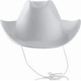 thumbnail image 7 of Bedwina White Cowboy Hat - (Pack of 2) for Adults with Adjustable Neck Drawstring, Dress-up Parties, and Play Costume Accessories, Fits Most Teen Girls Boys, 7 of 7